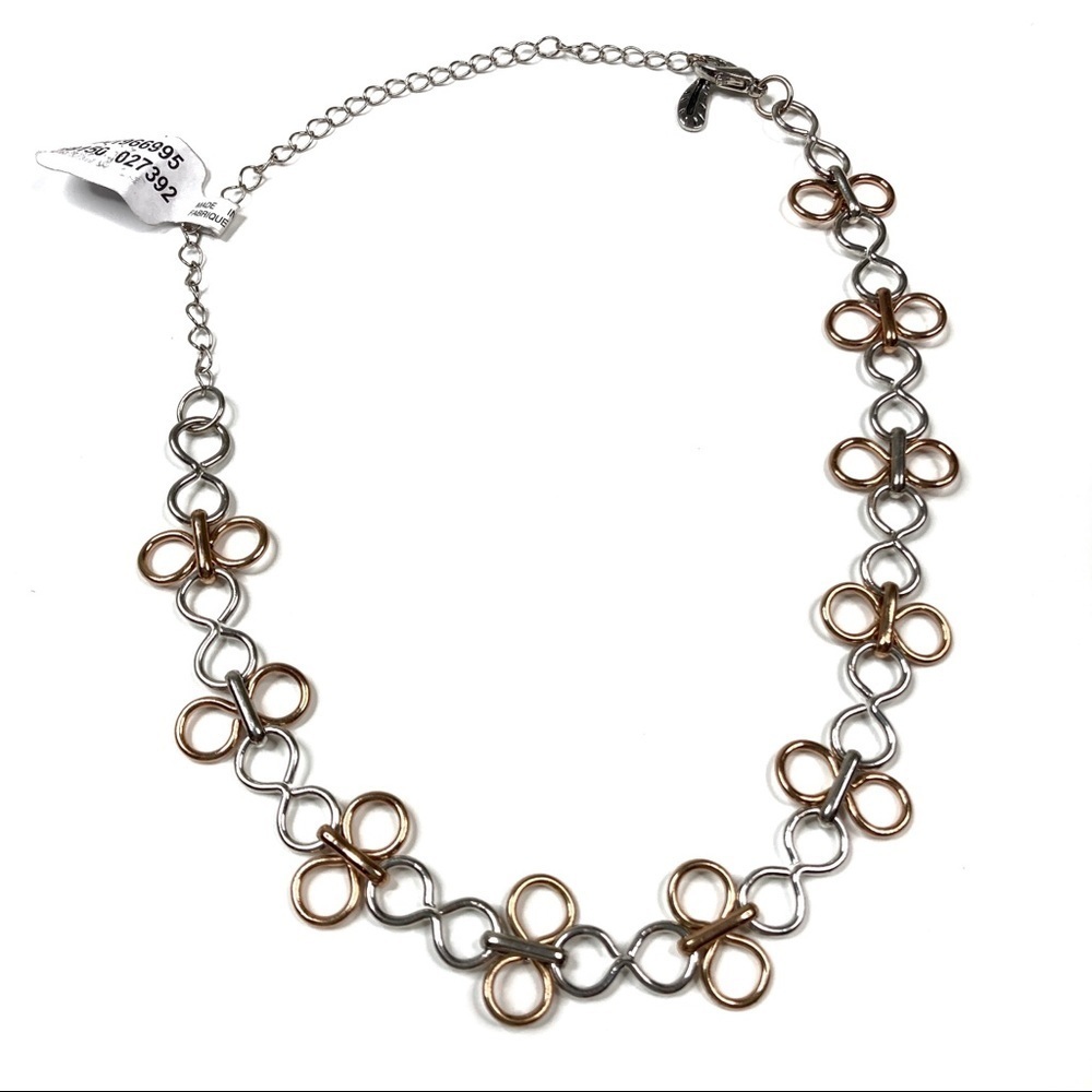Free People | Amanda Necklace Two Tone Chain